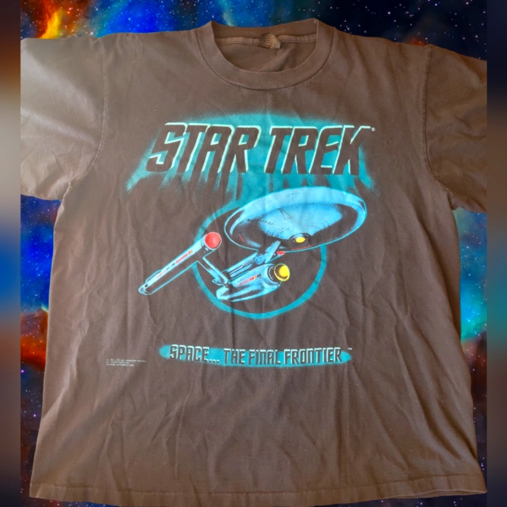 Vintage 1992 Star Trek Vintage T Shirt Men's XL
